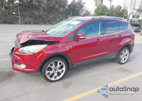 2013 Ford Escape Titanium z USA, uszkodzony, nr VIN 1FMCU0J95DUA59523